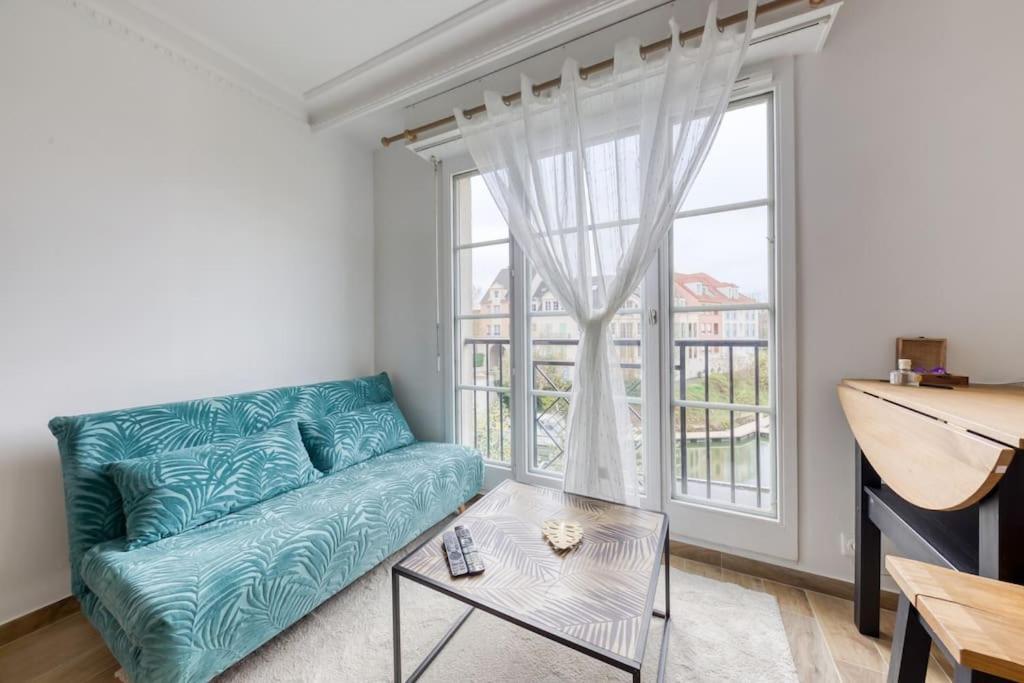 Studio Vue Direct Sur Le Port De Cergy, Parking Prive Gratuit Exterior foto