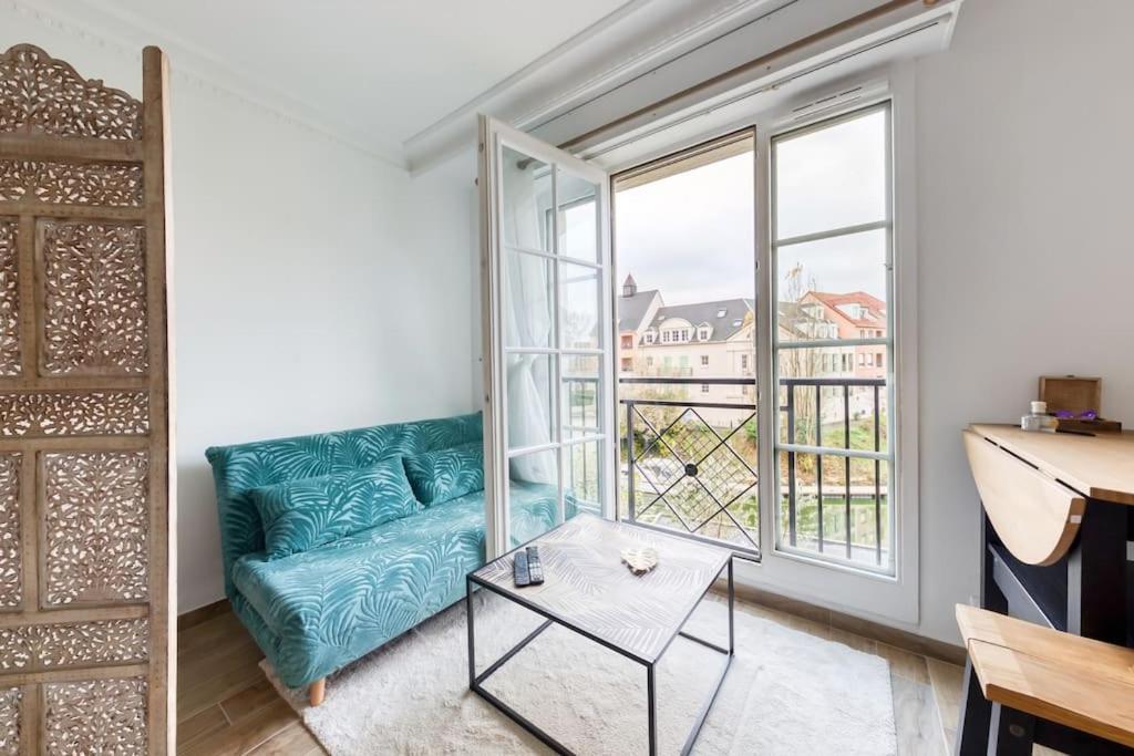 Studio Vue Direct Sur Le Port De Cergy, Parking Prive Gratuit Exterior foto
